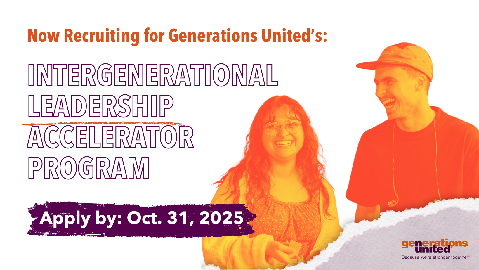 Intergenerational Leadership Accelerator program - Generations United